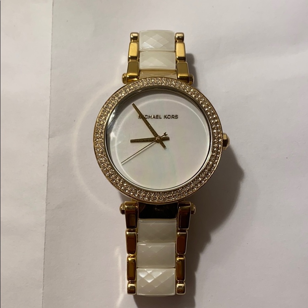 Michael Kors Parker Two Tone Watch